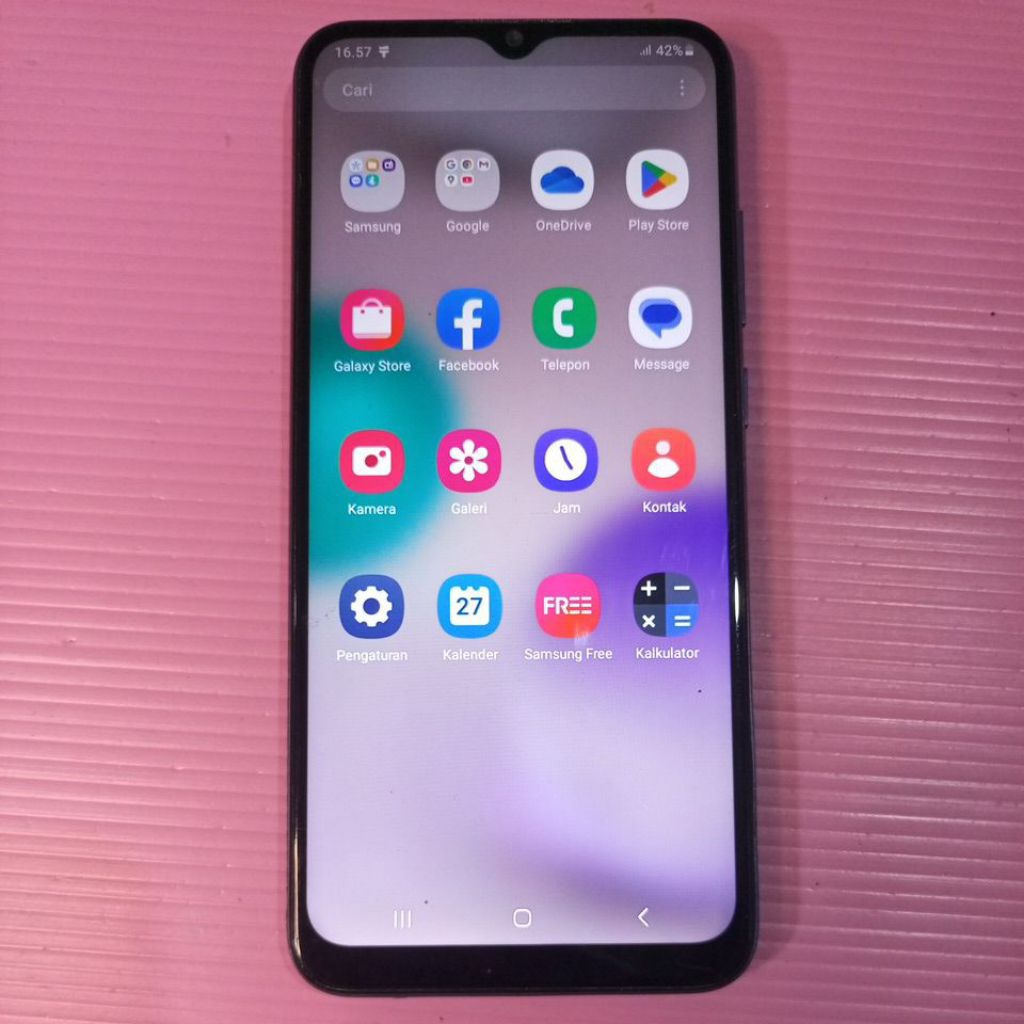 lcd touskrin+prame samsung a03 ori copotan