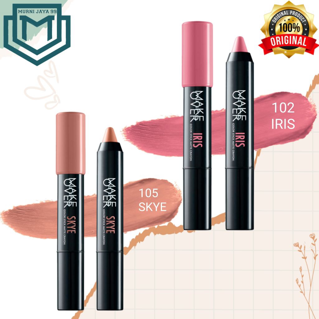 BARU MAKEOVER LIPSTIK CRAYON IRIS / SKYE