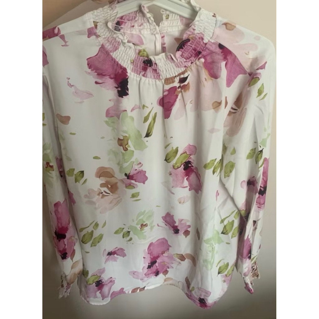 The Executive Blouse Wanita Bunga PL