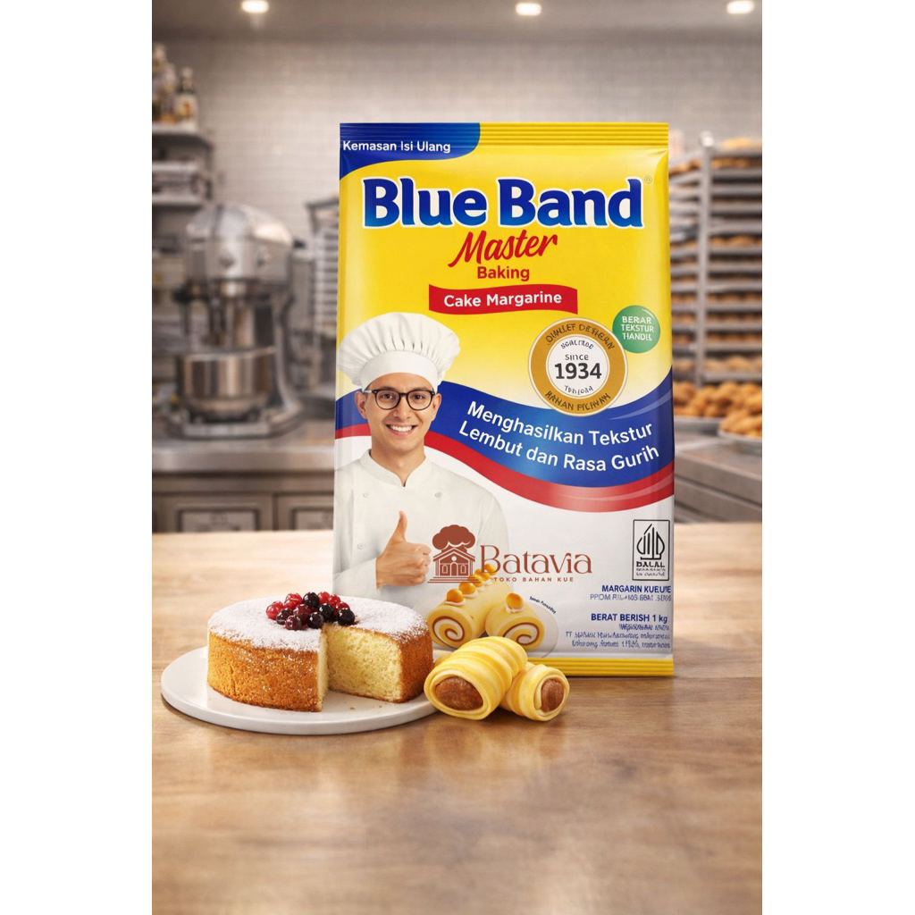 Blue Band Master Cake Margarine 1kg | Blue Band Master Baking