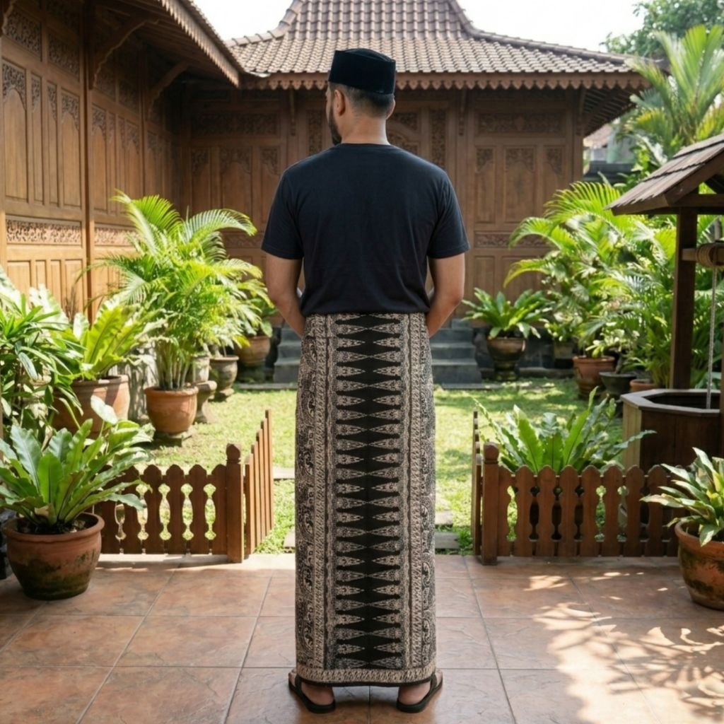 Sarung Batik Pria Dewasa Kain Katun