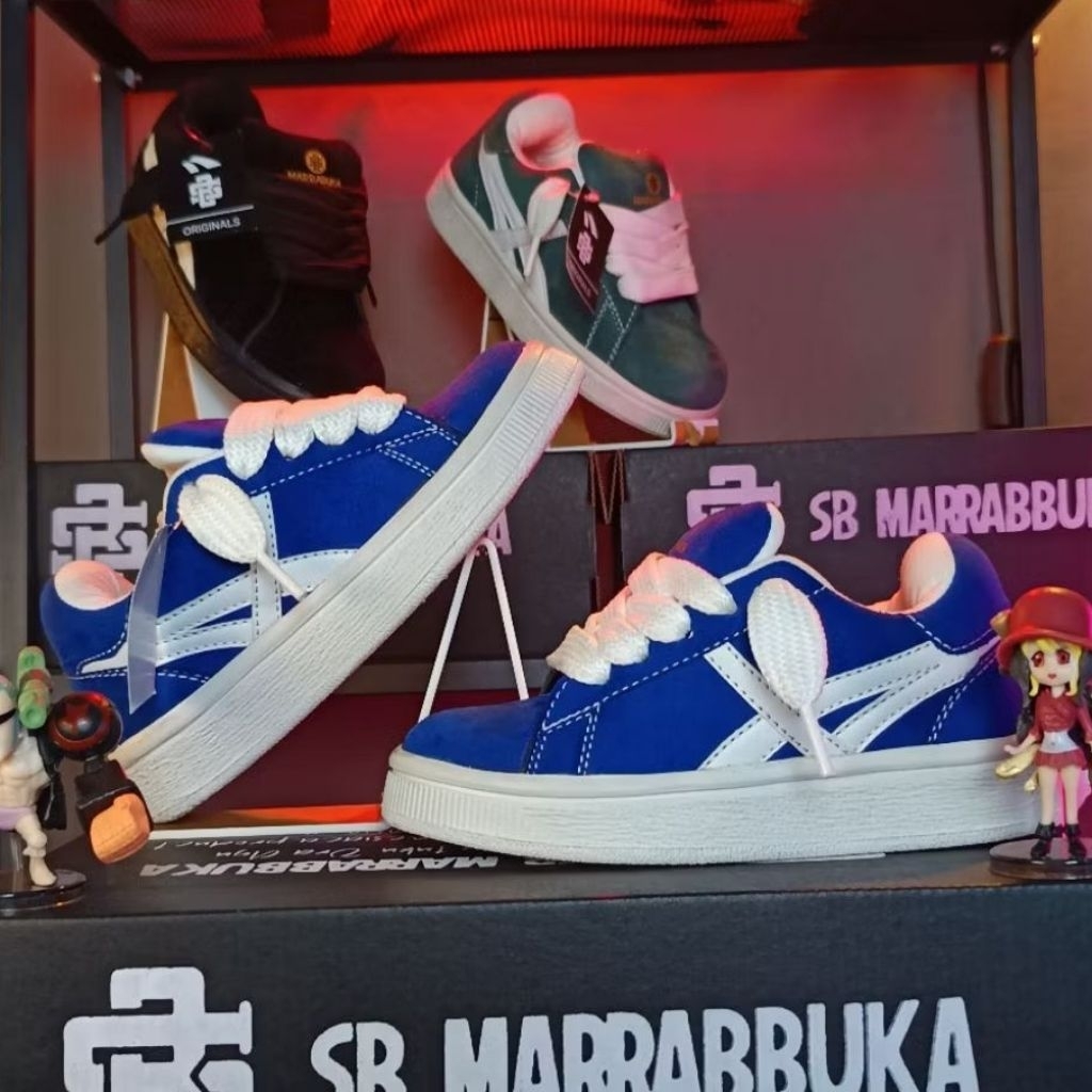 sepaatu sneakers running SB MARRABBUKA untuk anak dewasa sekolah SD SMP SMA kuliah laki-laki perempu