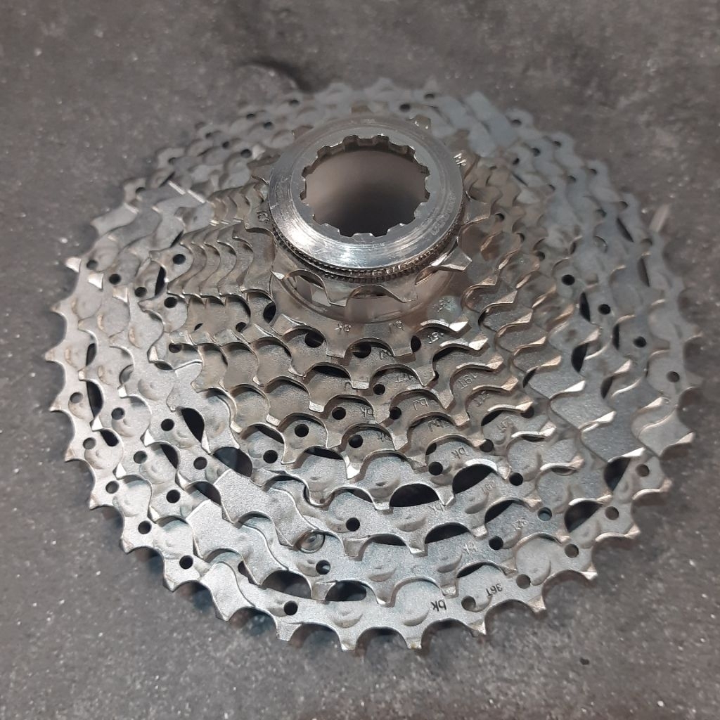 Sprocket Cassette Shimano Deore XT CS-M771 10 Speed 11-36T - Sproket Shimano Deore XT M771 10 Speed 