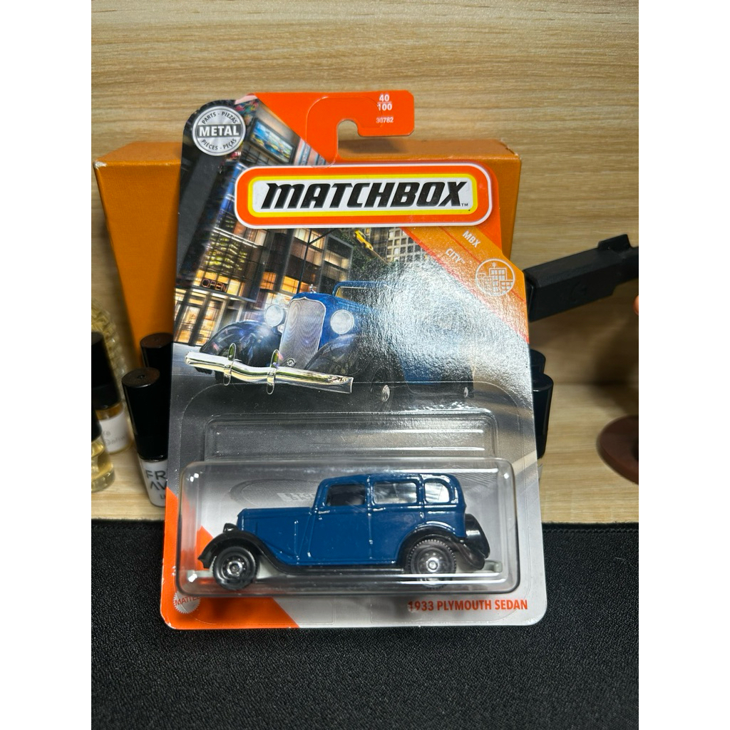 Matchbox 1933 Plymouth Sedan | Diecast Mobil Classic Vintage | New in Blister