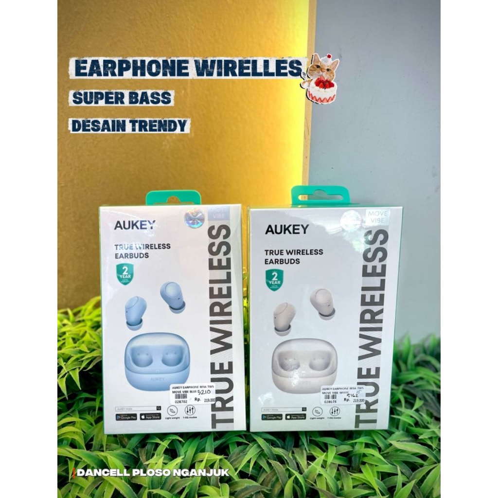 TWS / EARPHONE BLUETOOTH AUKEY/ EP-M3