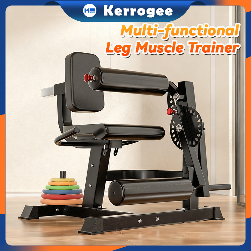 Leg Extension Leg Curl Seated Leg Extension & Lying Leg Curl Machine Home Gym Mesin Latihan Kaki Lke