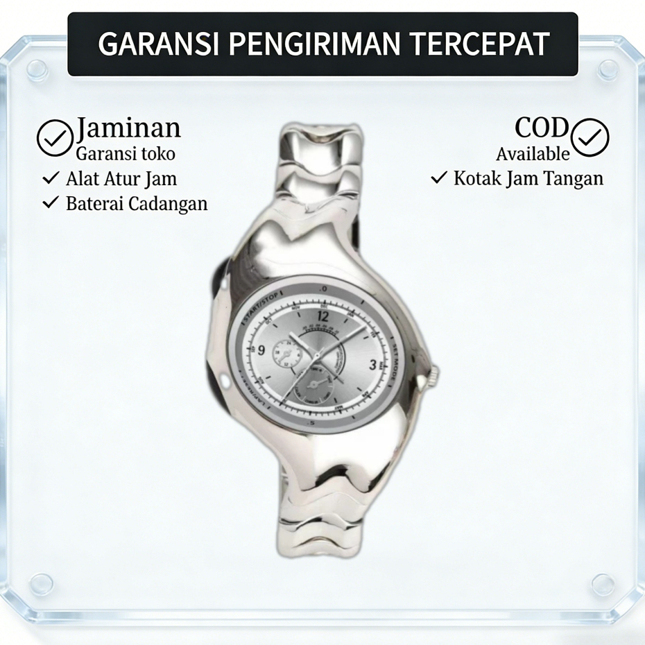 READY STOCK Jam Tangan Pria Pintime Y2k Homage Triax Classic Yellow