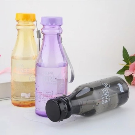 Botol Minum Unik My Bottle Soda Sprite BPA Free ada Karet Tali Souvenir Wedding Nikah Khitan Promosi