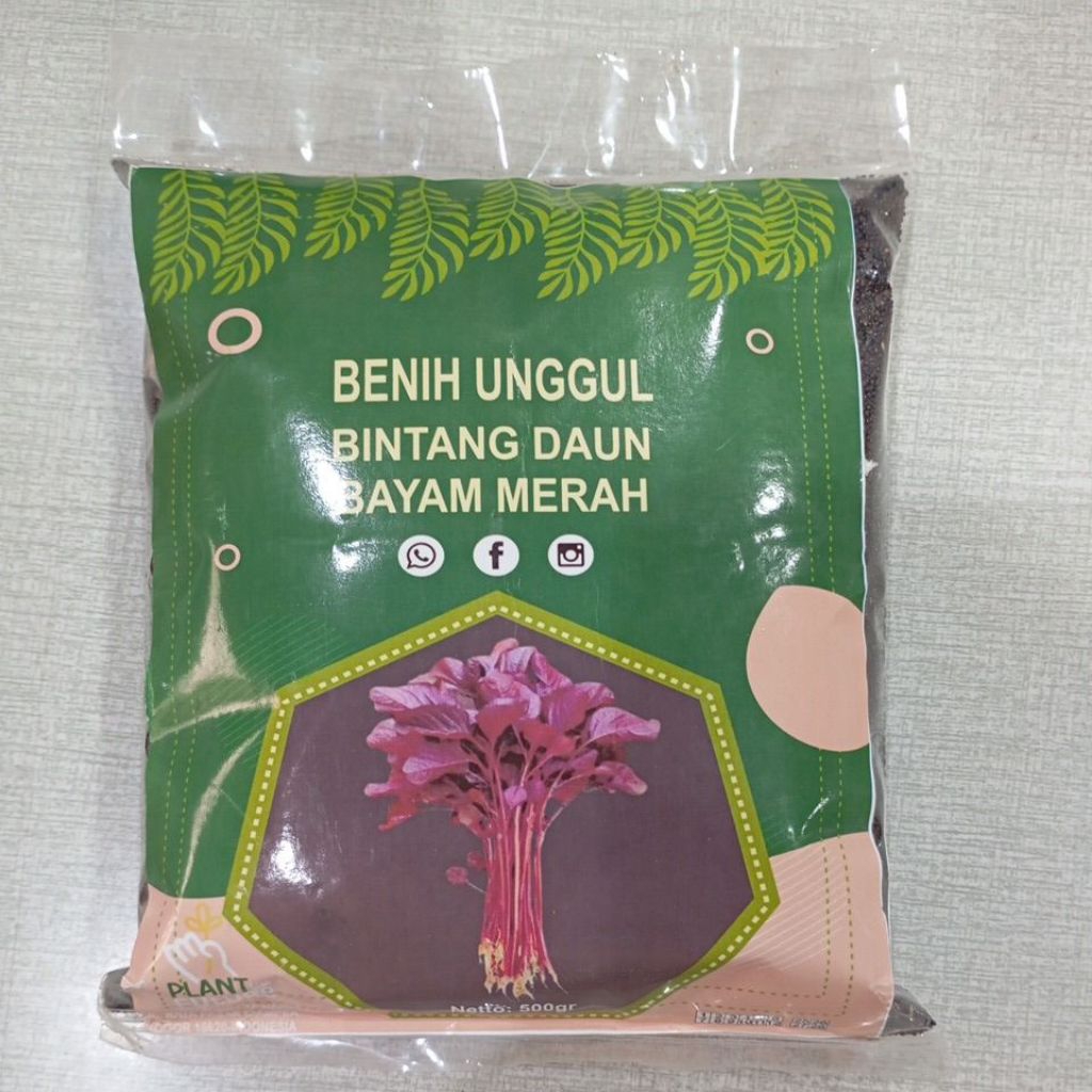 Bayam Merah Bintang Daun 500gr