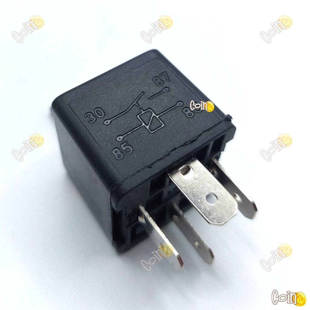 Relay Klakson 4 kaki Relay lampu 4 Kaki 12V 30A
