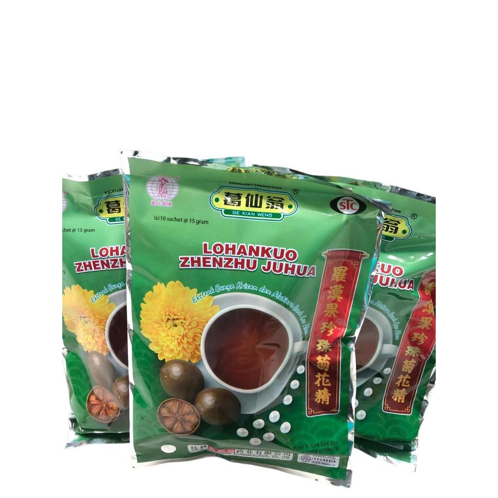 LoHanKuo Zhenzhu Juhua 10 Sachet - lo han kuo - Lohan Guo lohan kuo sachet