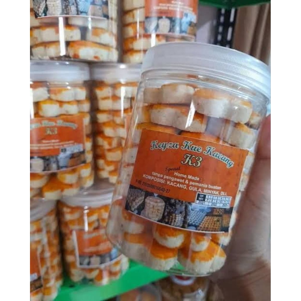 KUE KACANG KEYZA Toples 500 GR