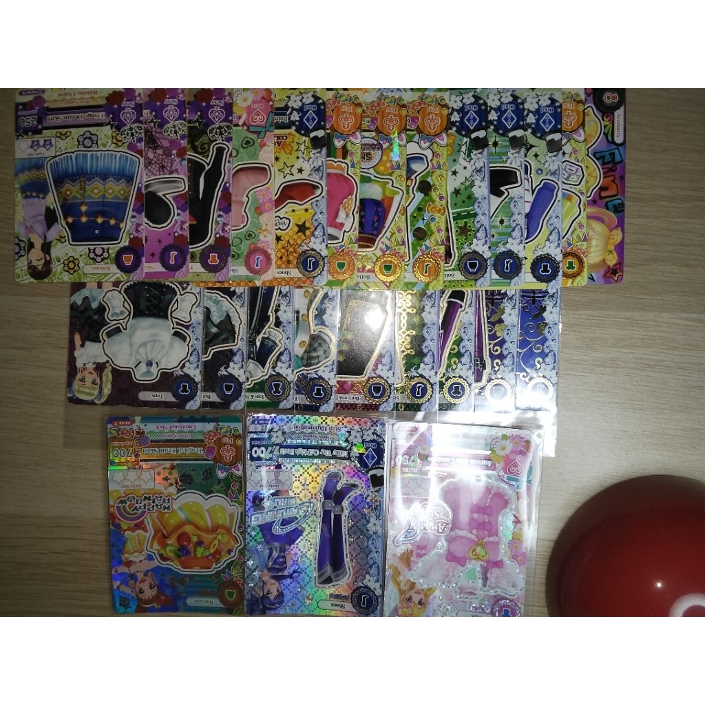 KARTU AIKATSU BULK AURORA KISS MILKY WAY ROSE BONBON ICHIGO HOSHIMIYA