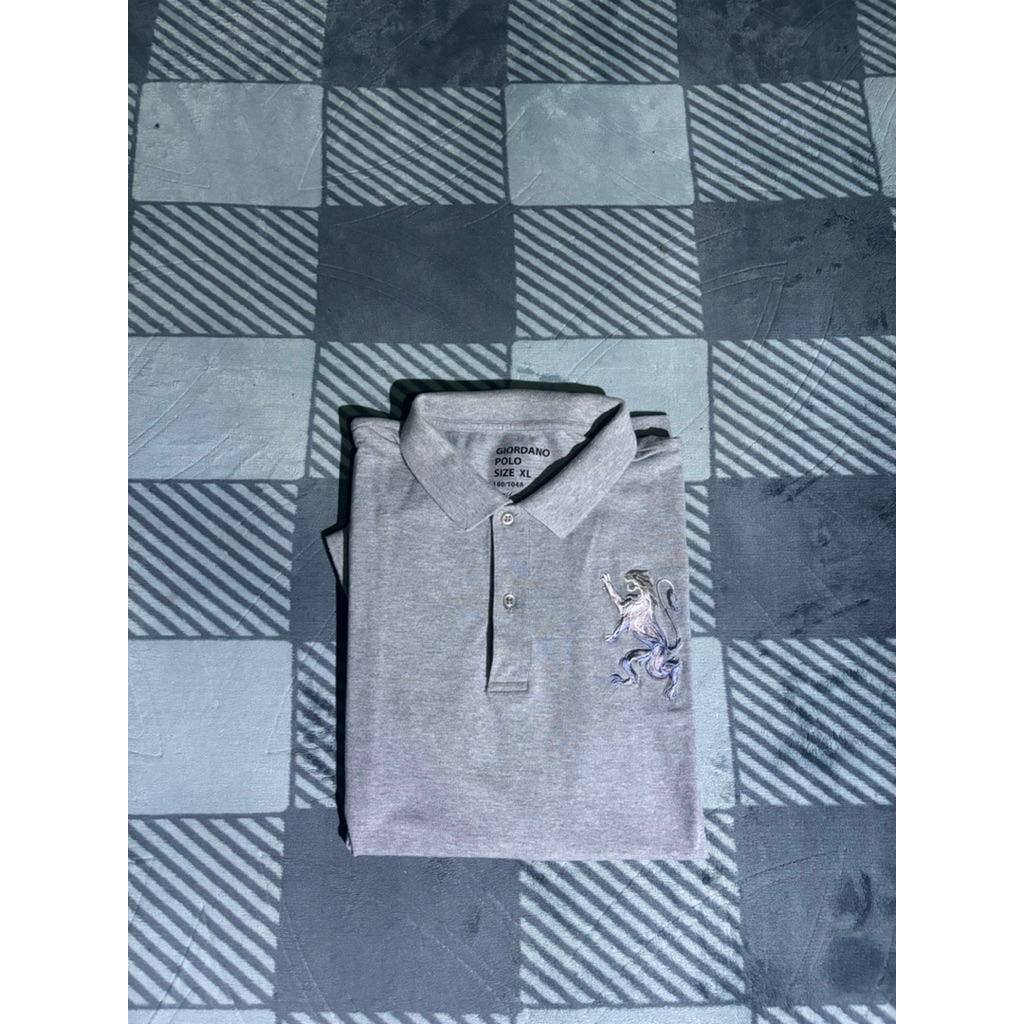 Giordano 3D Lion Polo Pria Original