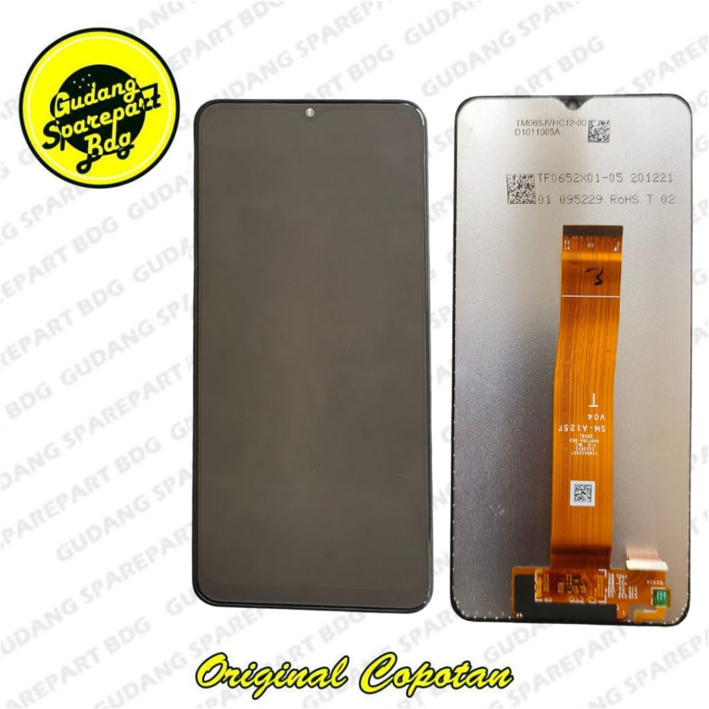 Lcd Touchscreen Samsung A12 Fullset Second Original Copotan