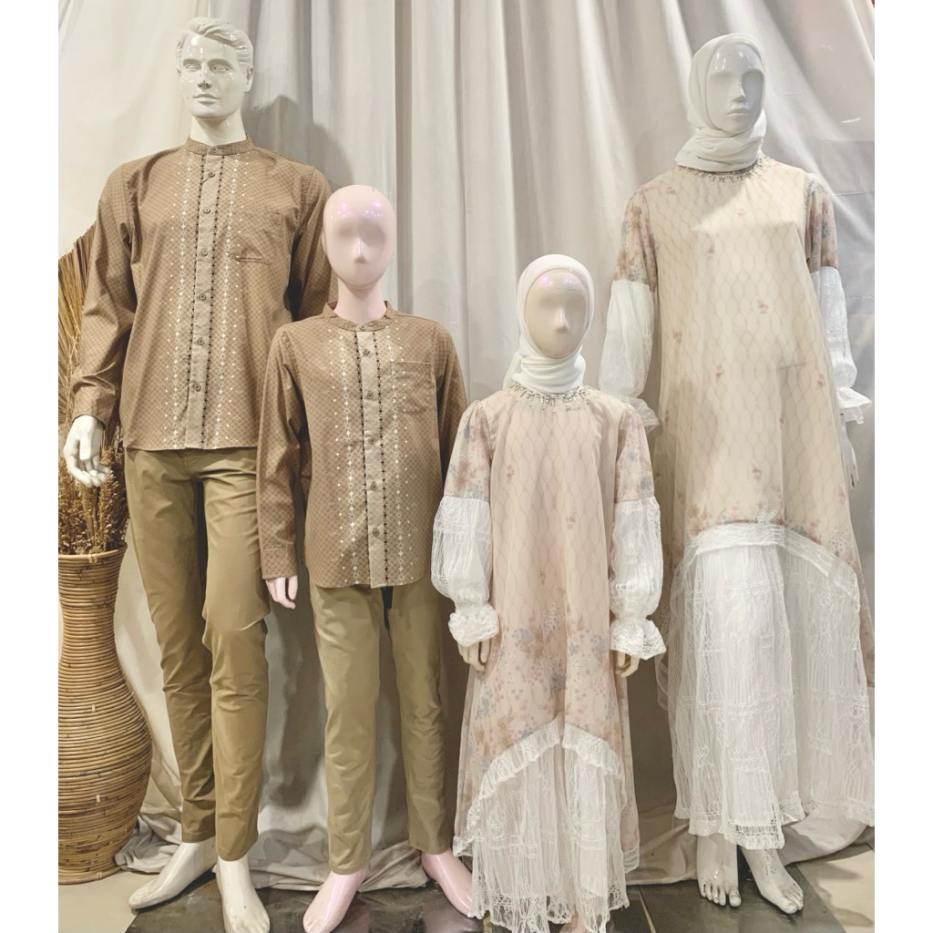 Couple Gamis Ceruti Ibu Dan Anak