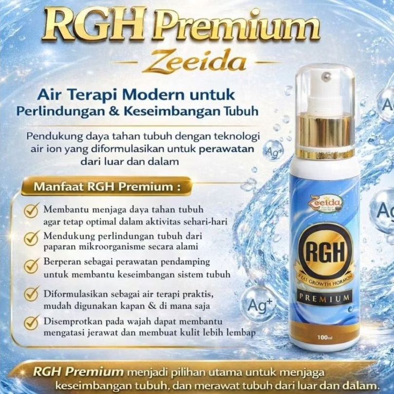 ZEEIDA HERBAL RGH PREMIUM DAYA TAHAN TUBUH