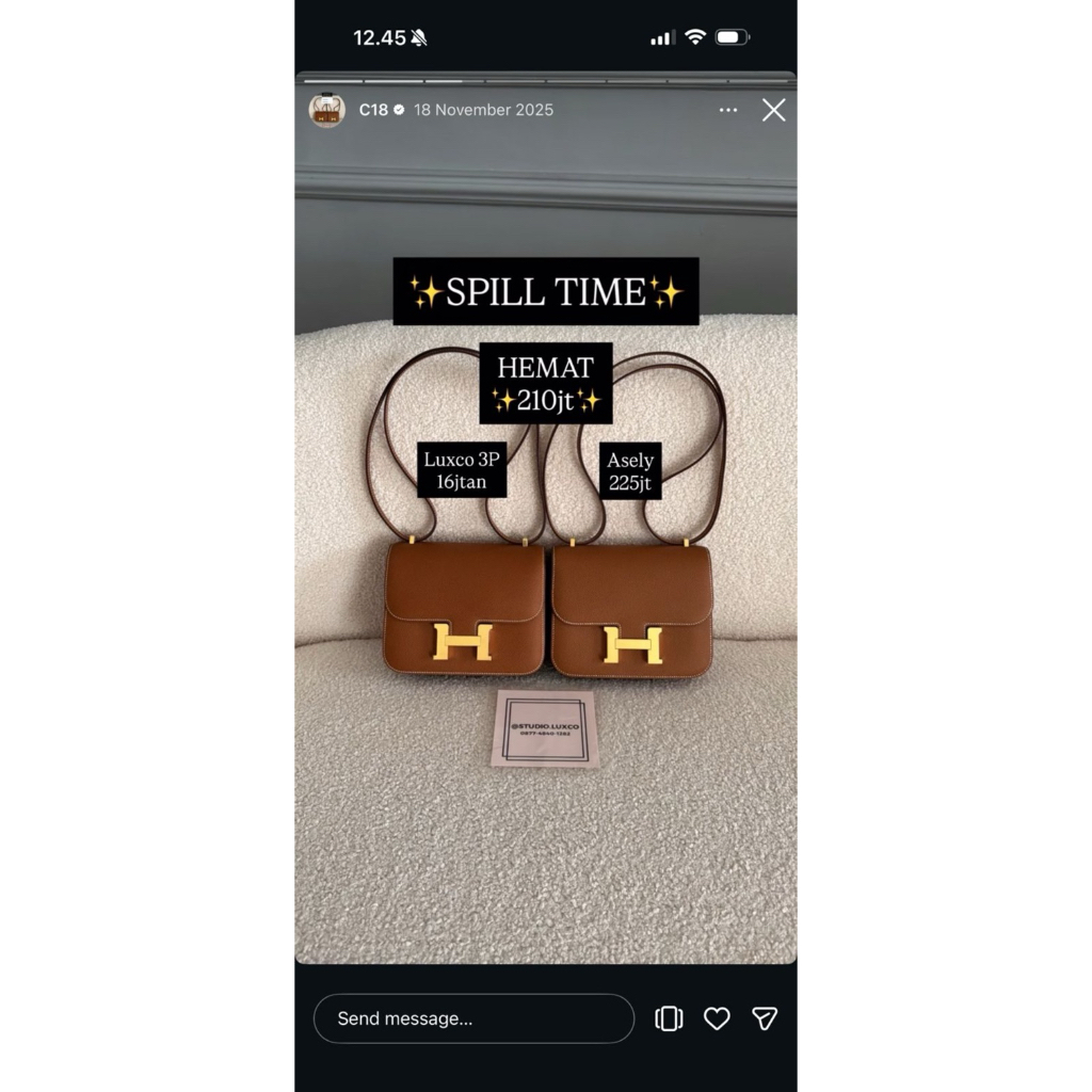 bag gold ghw 18  paymenttt epsom