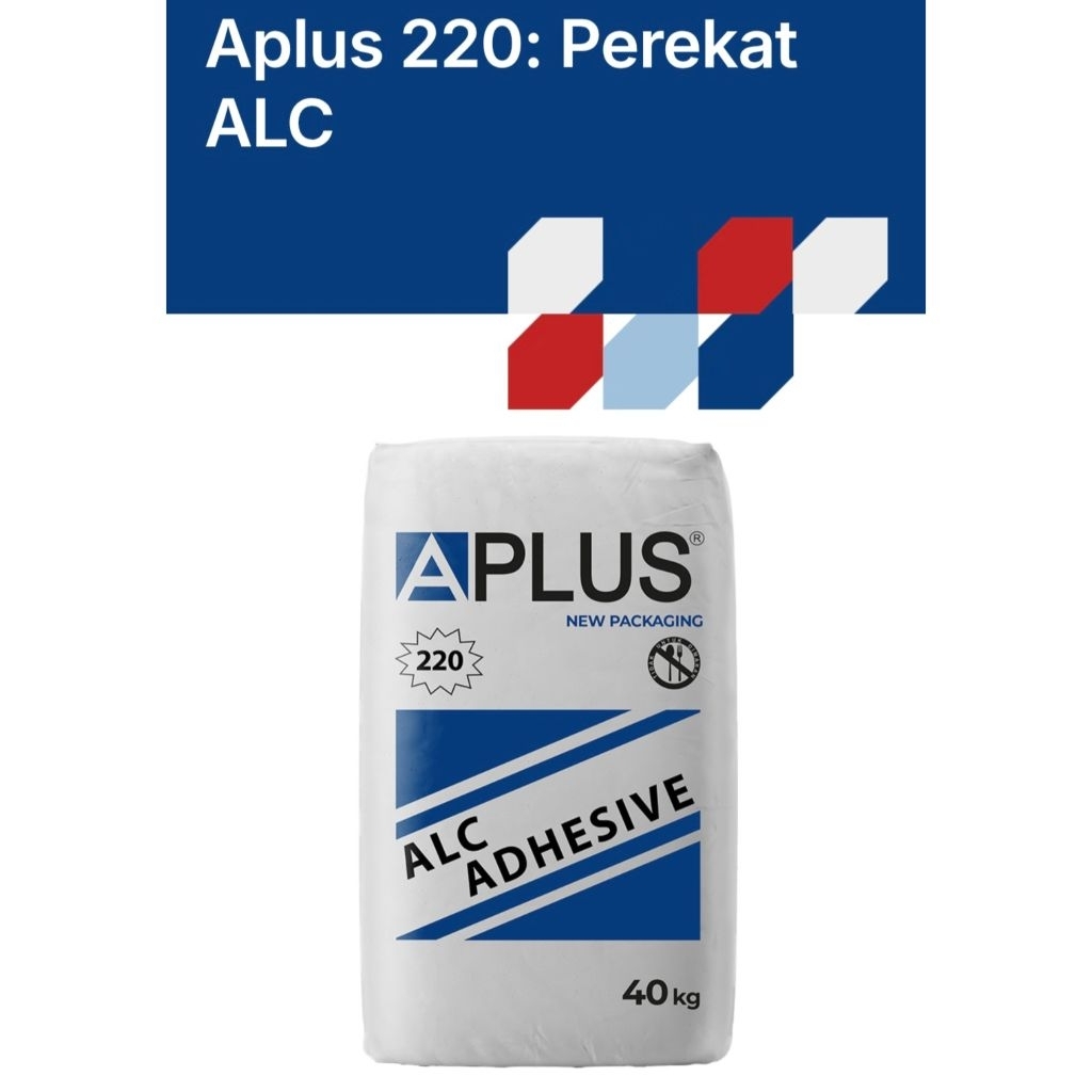 Perekat Bata Ringan Aplus 220 ALC Adhesive