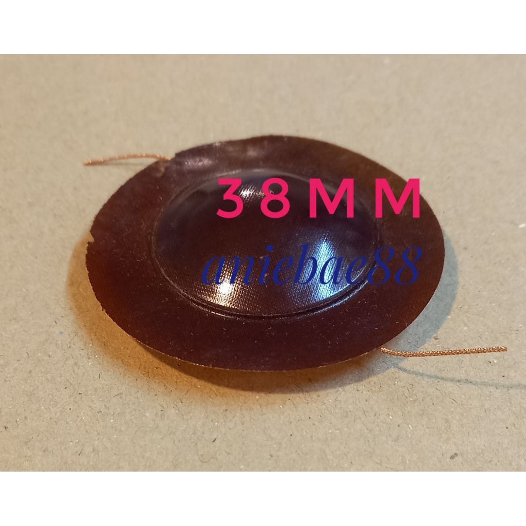 Spool speaker spul driver tweeter 38mm