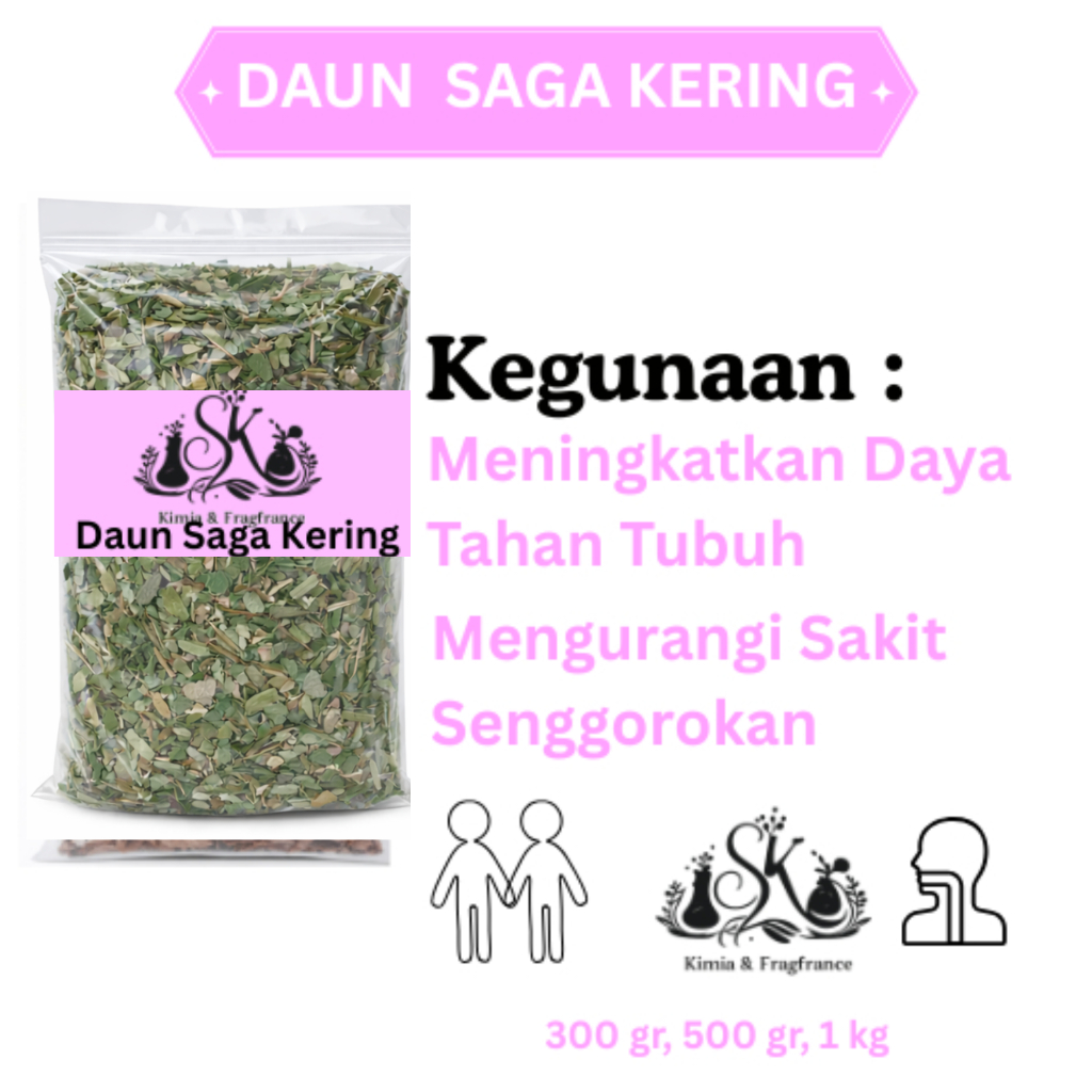 Daun Saga Kering / Daun Saga / Sogo Kering