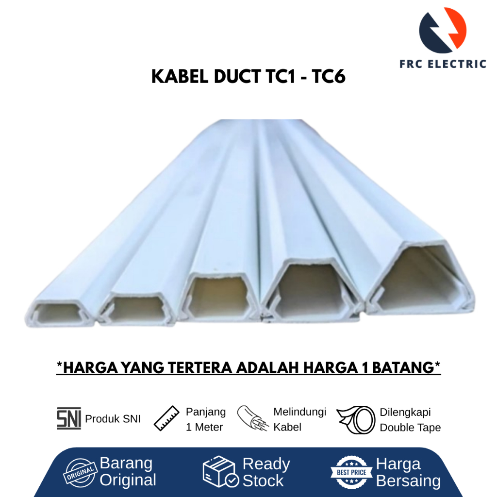 Kabel Duct  -  Pelindung kabel - Protektor Kabel TC 1 - TC 6 - Kabel Dak TC
