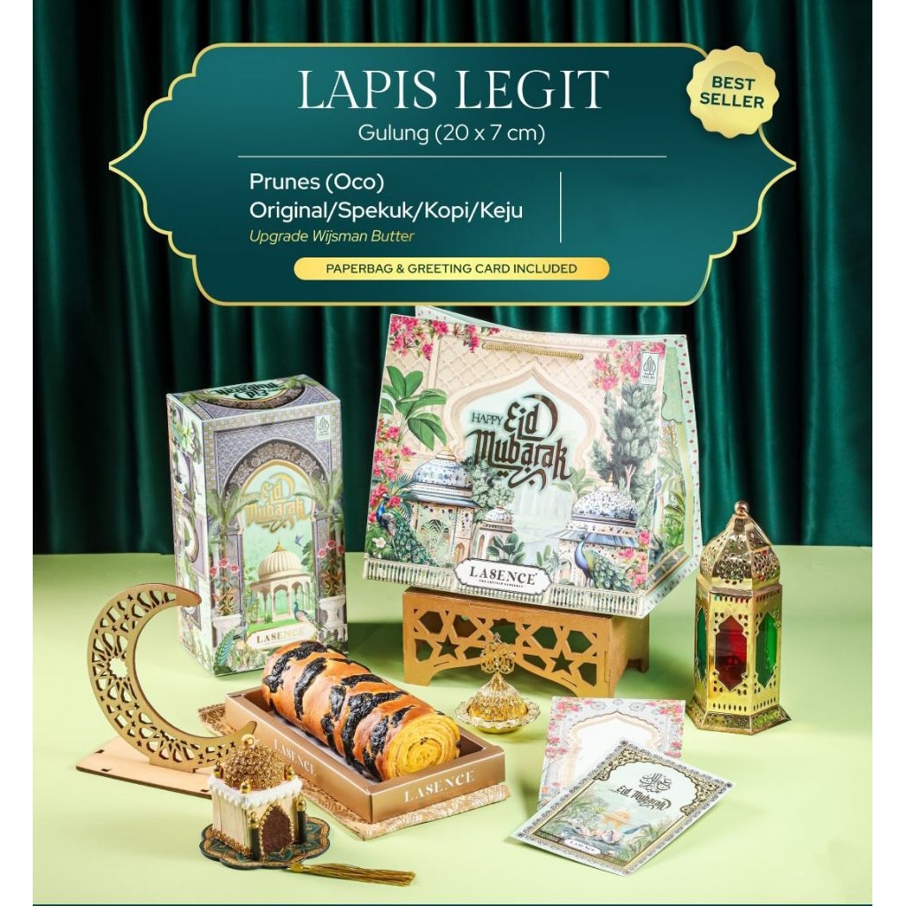 Lapis Legit Prunes / OCO Gulung Signature Ramadan Hampers Kado Hadiah Kue Lebaran 2026 Lapis Legit O