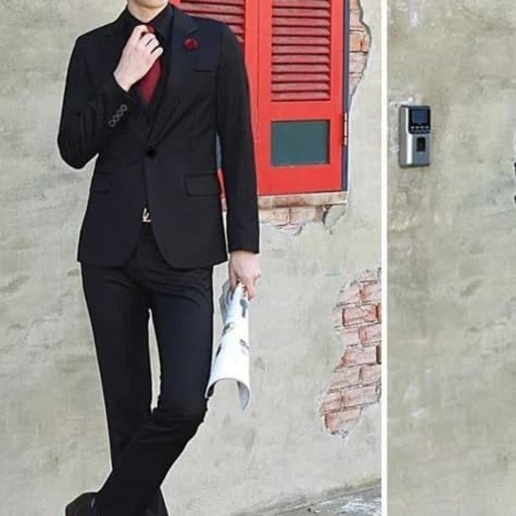 Jas Blazer Pria Slim Fit [ NIKAYU Premium + Bonus Cover ] RAMOS : New Black / GREY  SemiWool