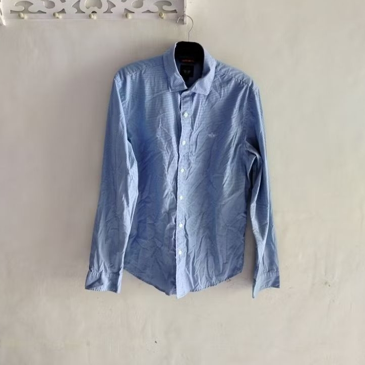 kemeja slim dockers pria SIZE M