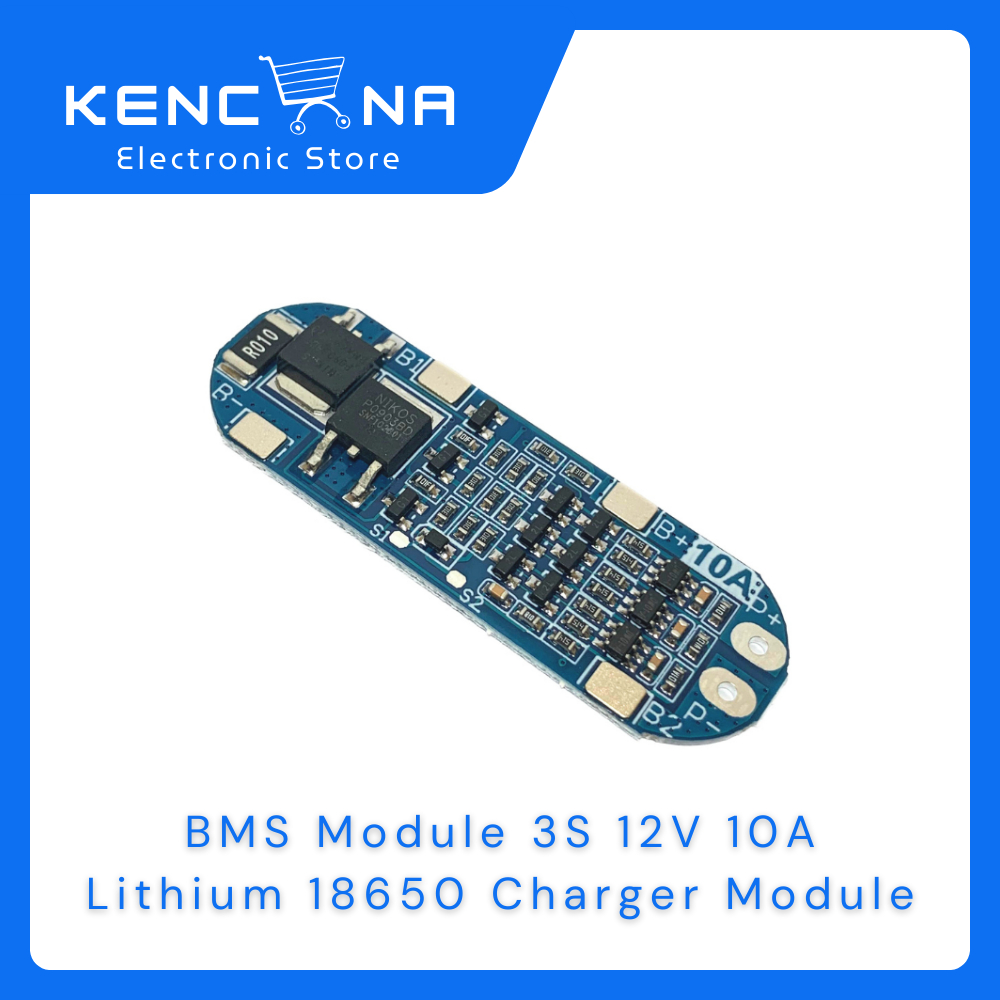 BMS 3S 10A 12V 18650 Lithium Battery Charger Board Protection Module / BMS 3S 12V