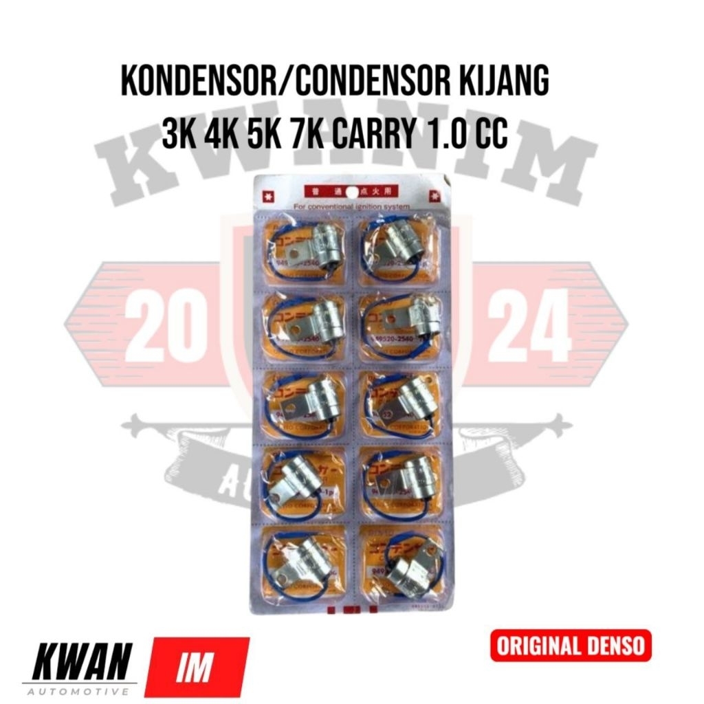 Kondensor / Condensor Kijang 3K 4K 5K 7K CARRY 1.0 CC 1000 CC ORIGINAL DENSO Harga Satuan