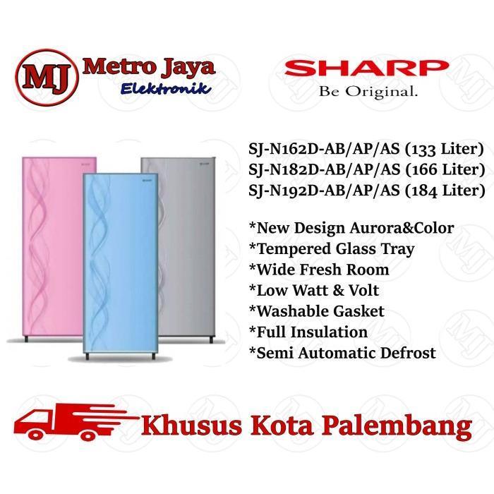 Kulkas 1 pintu Sharp SJN 182D 166 liter