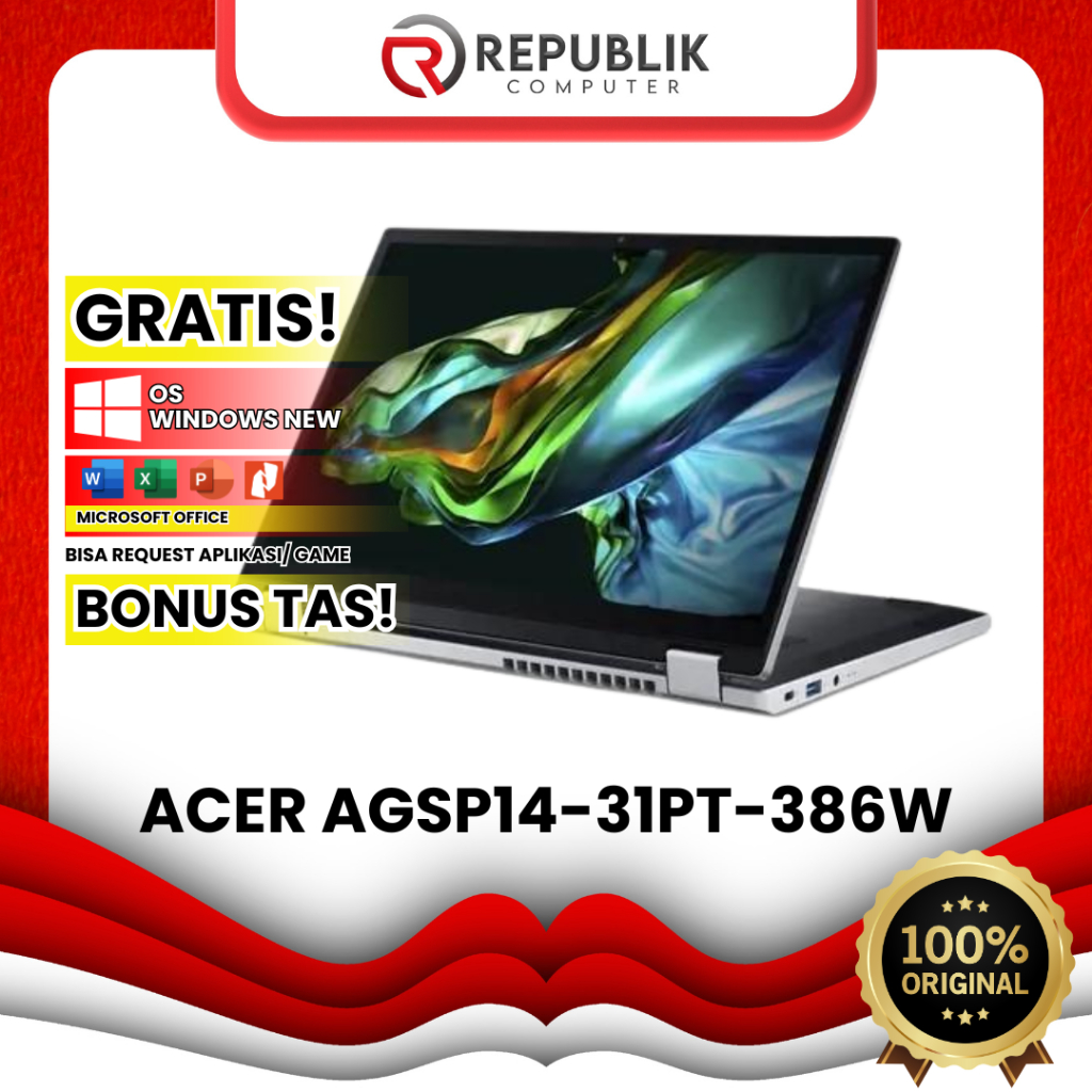 ACER AGSP14-31PT-386W/CORE3-N355/8GB/512GB