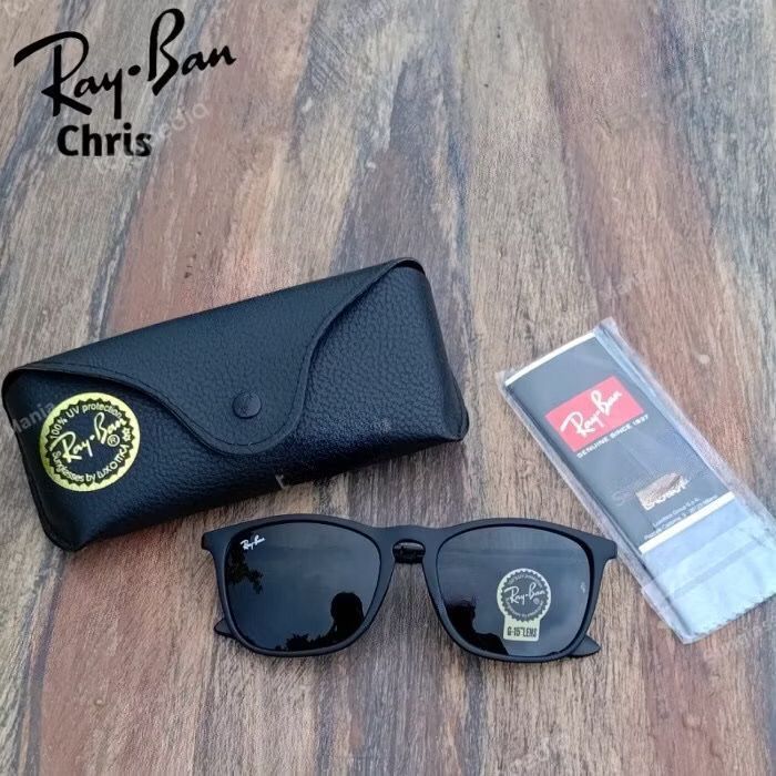 Kacamata RayBan CHRIS RB4187 54 Full Black Original Secen