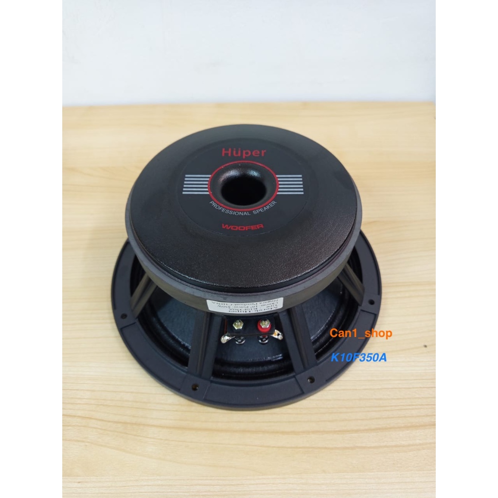 Komponen Speaker 10 Inch HUPER K10F350A | K10F350 A Original Max 700W