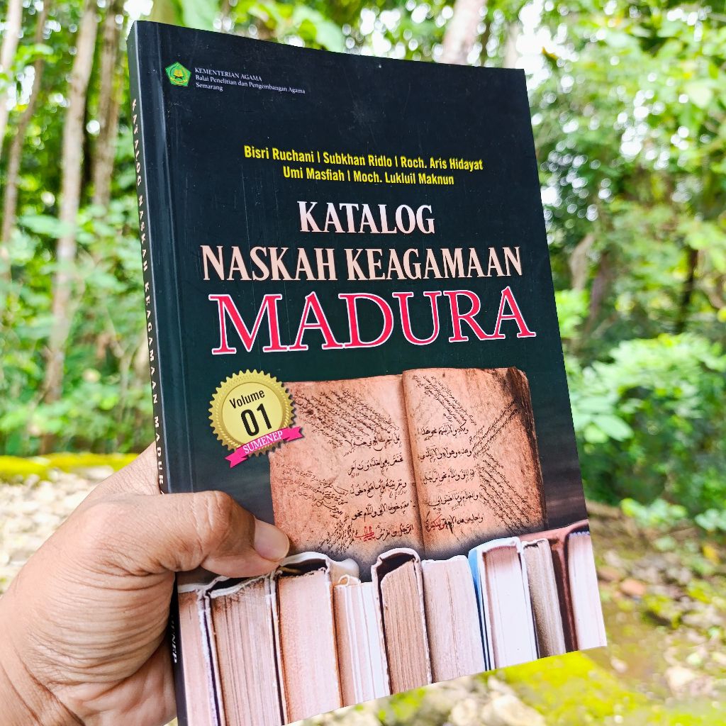 buku katalog naskah keagamaan Madura volume 01 sumenep- bisri ruchani original