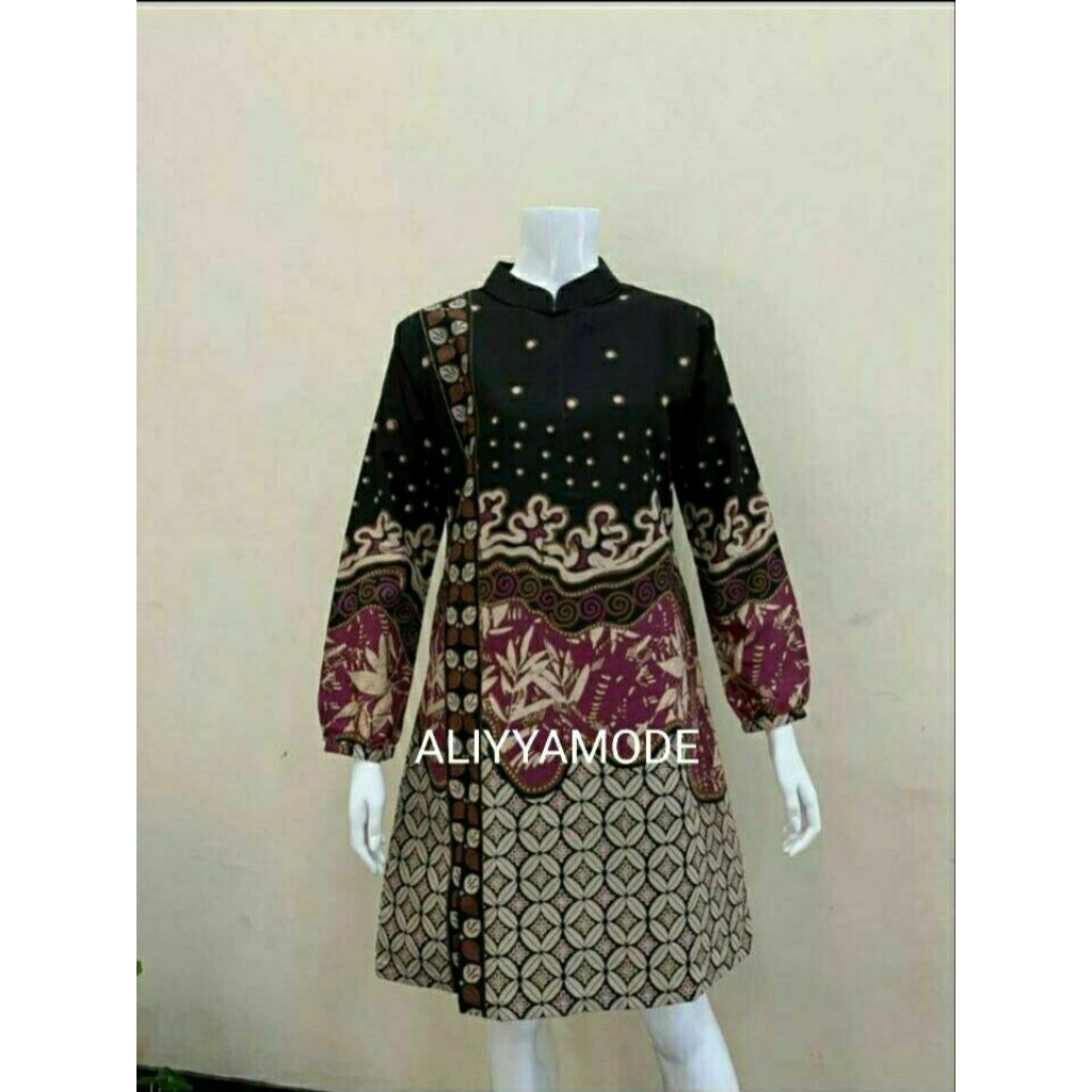 Couple Tunik Batik Solo Tunik batik Wanita Kemeja Batik Pria