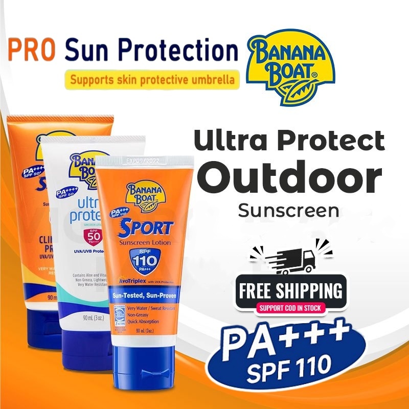 [COD&EXP 2028]Banana Boat Sport Ultra Sunscreen SPF110+ 90ml/BANANA BOAT Sunscreen Sunblock SPF 50 P
