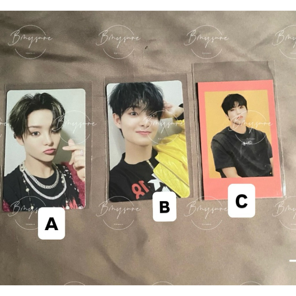 [ready] OFFICIAL PHOTOCARD Jihoon Jeongwoo Wonderwall Treasure