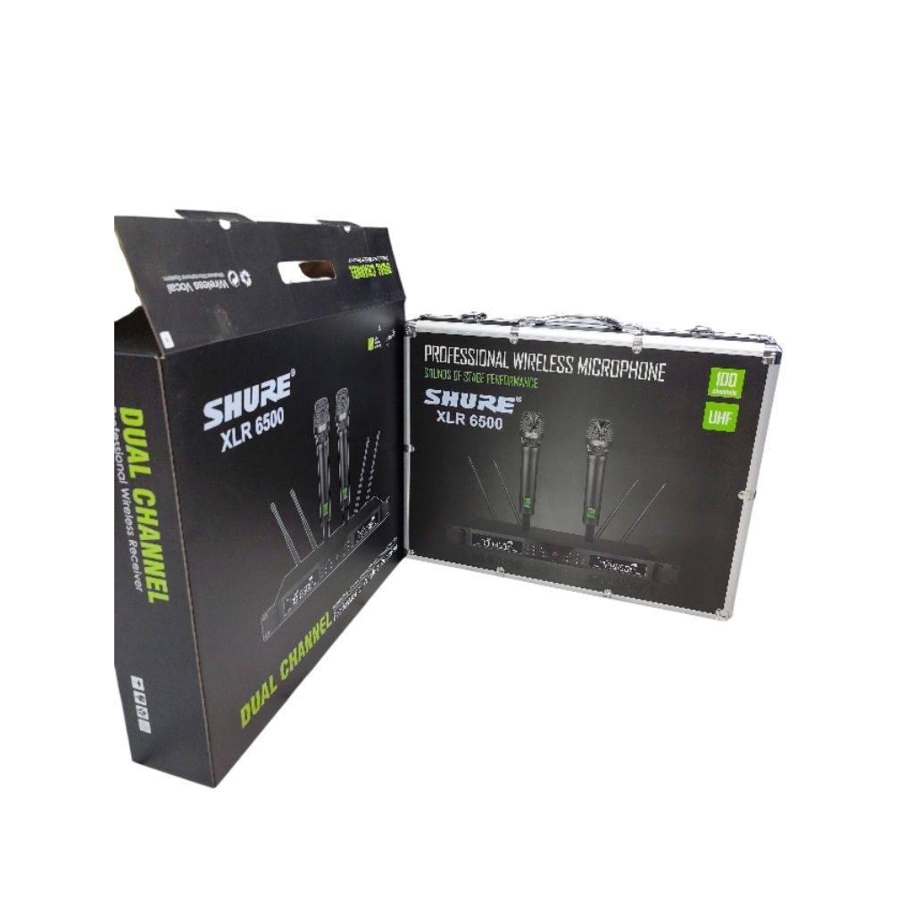 MIC WIRELESS XLR6500 MIC WIRELESS XLR 6500 MIC WIRELESS SHURE