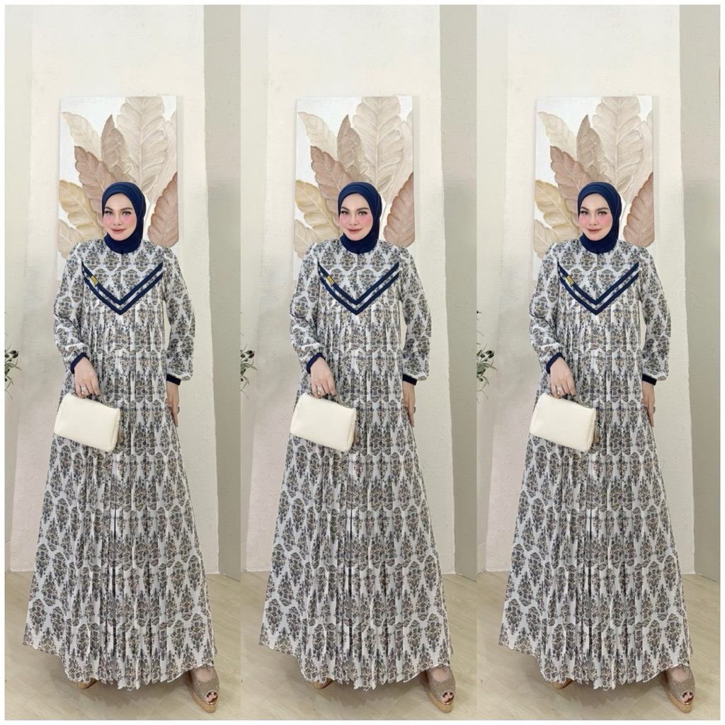 MAHARANI SET JILBAB / GAMIS MAHARANI NEW / elis labels