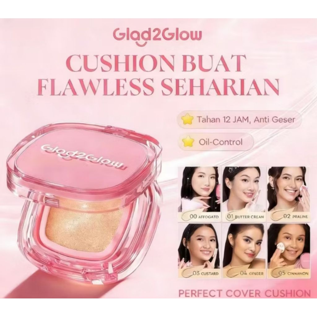 GLAD2GLOW Perfect Cover Cushion || Glad2Glow Cushion