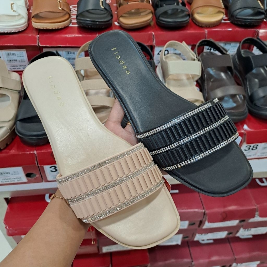 sandal teplek wanita fladeo