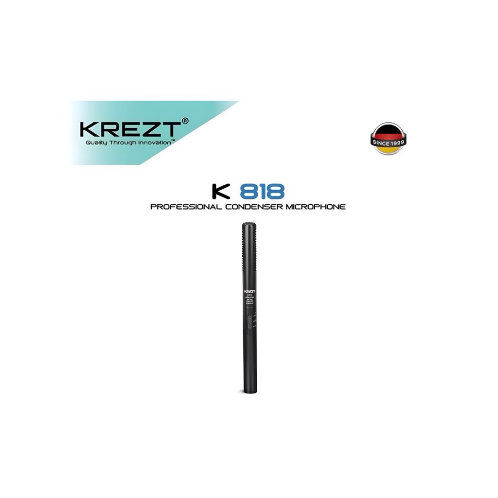 Mic KREZT K-818 Mic Condenser Mic Tele Mic Todong KREZT Original
