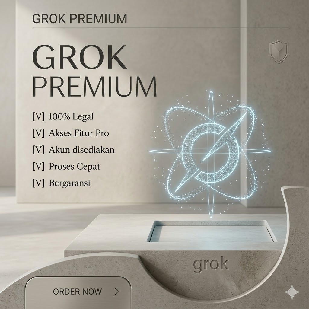 Super Grok AI Premium Full Garansi 1 Bulan Private.NeoDigital.Store