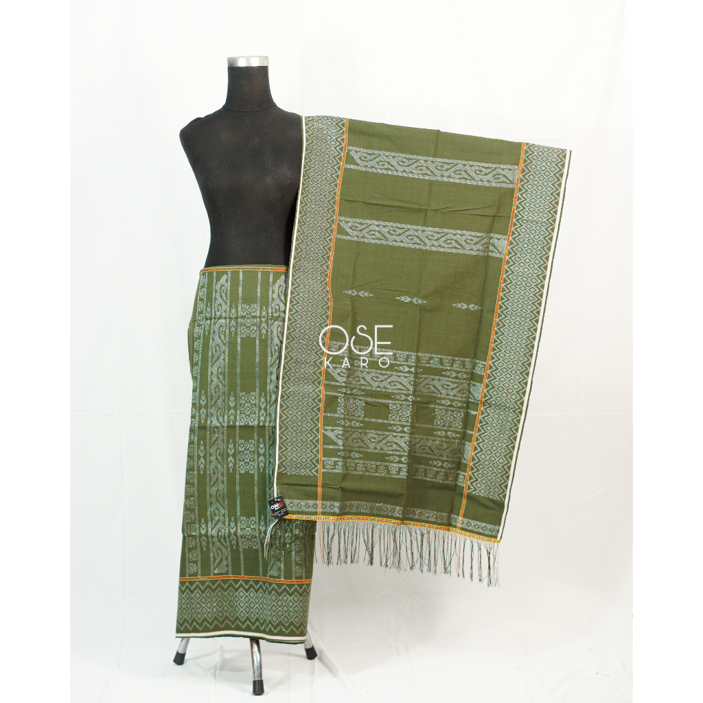 Set Uis Nipes Karo Gundur Sitelenan Sutra Benang 100