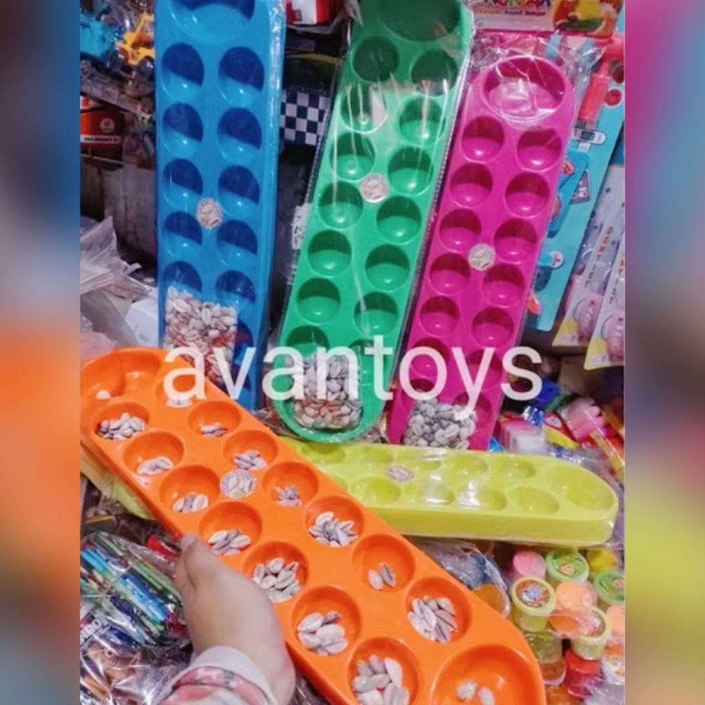 1 PCS CONGKLAK BENING + BIJI KERANG PLASTIK