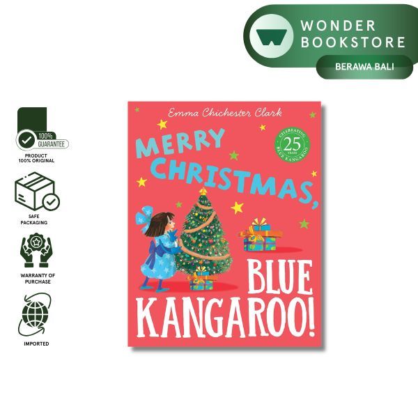 Harper Collins Uk-Merry Christmas, Blue Kangaroo