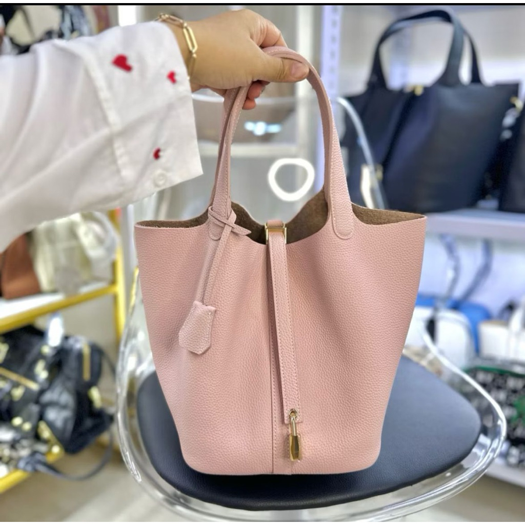 tas model picotin kulit asli preloved