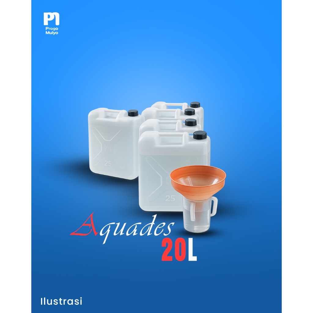 Aquadest aquades akuades 20L